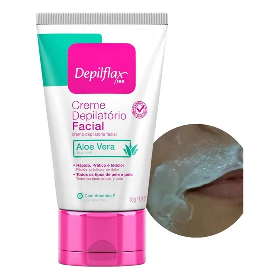 Creme Depilatório Facial Depilflax 50g