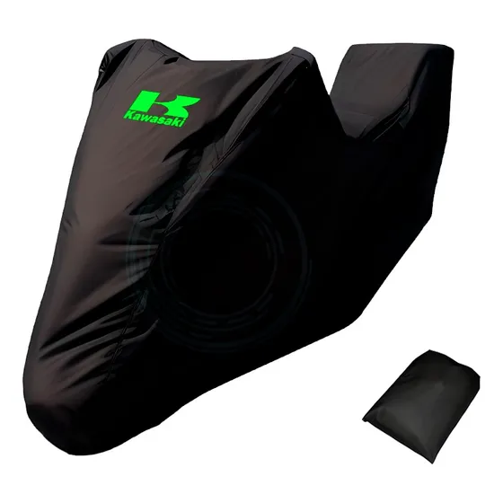 Funda Cubre Moto Kawasaki Versys 300 650 Klr 650 Con Baul