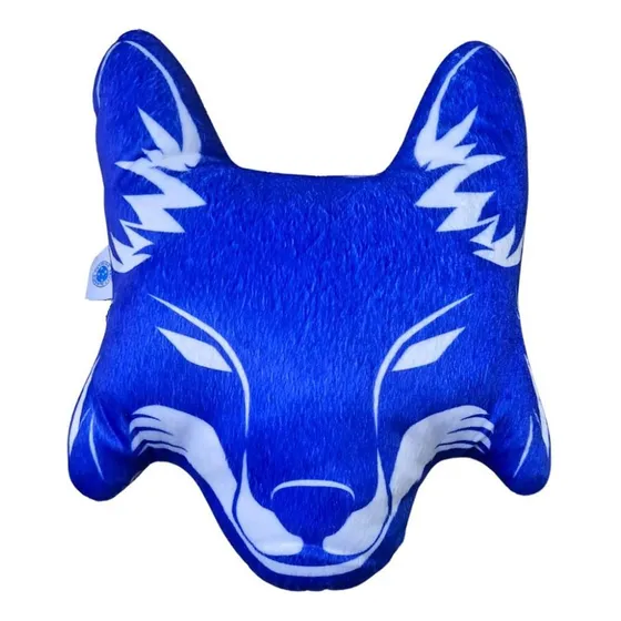 Almofada De Pelúcia Raposa Cruzeiro - 28x23 Cm