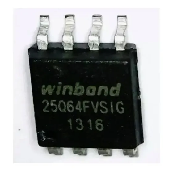 25q64fvsig 25q64 Eprom Virgem Winbond Bios 3.3v, - 2 Peças