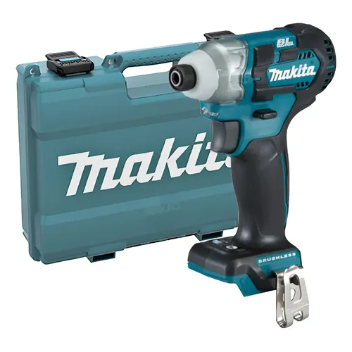 マキ④ Parafusadeira / Furadeira De Impacto À Bateria - Makita Cor Azul