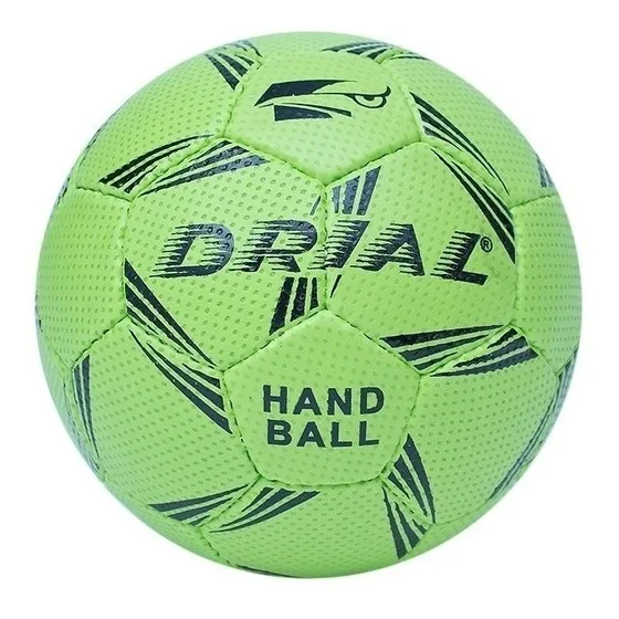 Pelota Handball Drial Pu N° 1 2 3 Handbol Cosida Color Verde