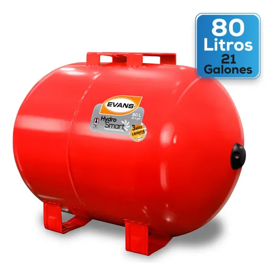 Tanque Hidroneumatico Evans Hydro-mac® De 80l Horizontal