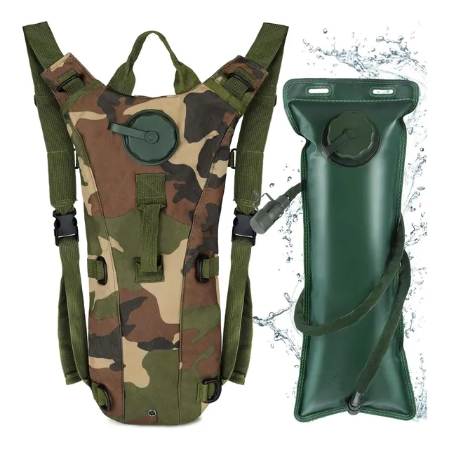 Camel Bag Camuflado Supervivencia Bolso Morral Hidratación