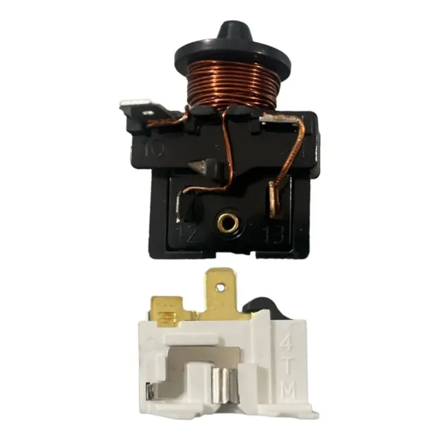 Rele E Protetor Térmico 1/5 127v Compressor Embraco Hulter