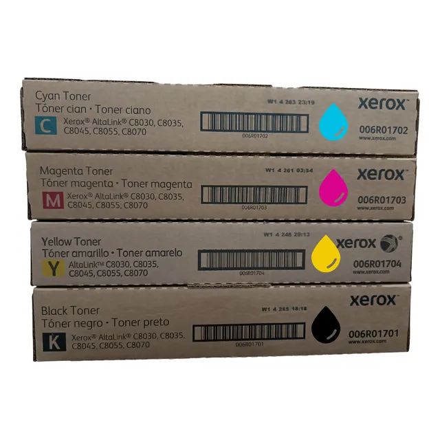 Kit 4 Tóner Xerox Altalink C8030/c8035/c8045/c8055/c5070