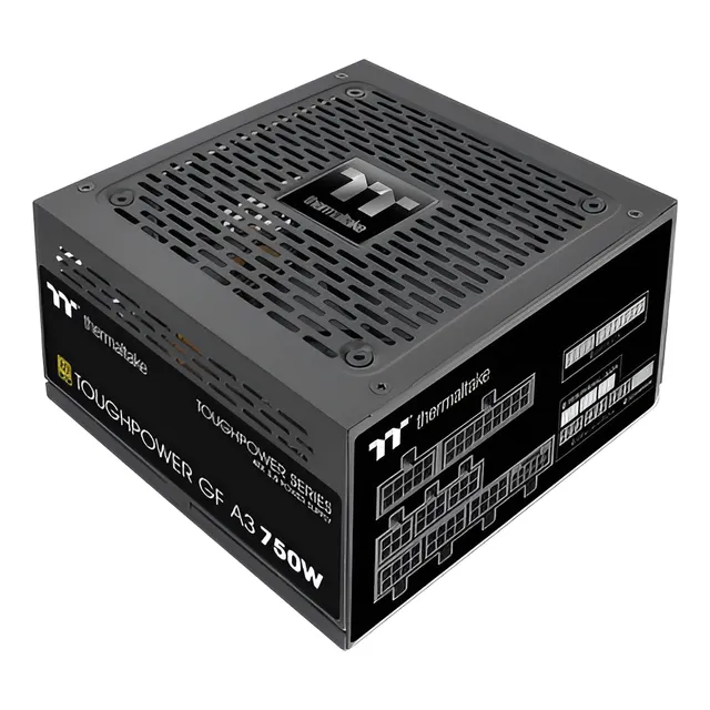 FUENTE DE ALIMENTACIÓN PARA PC THERMALTAKE TOUGHPOWER GF A3 GOLD 750W NEGRA 220V