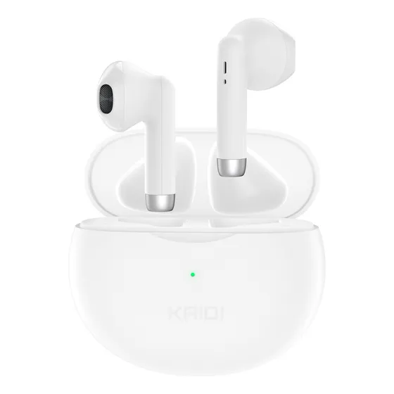 Fone De Ouvido In-ear Sem Fio Kaidi Tws Kd-770 KD 770 Branco Com Luz Led