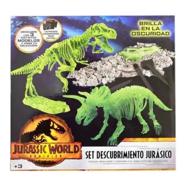 Set Descubrimiento Jurasico Descubre Y Ensambla El Esqueleto