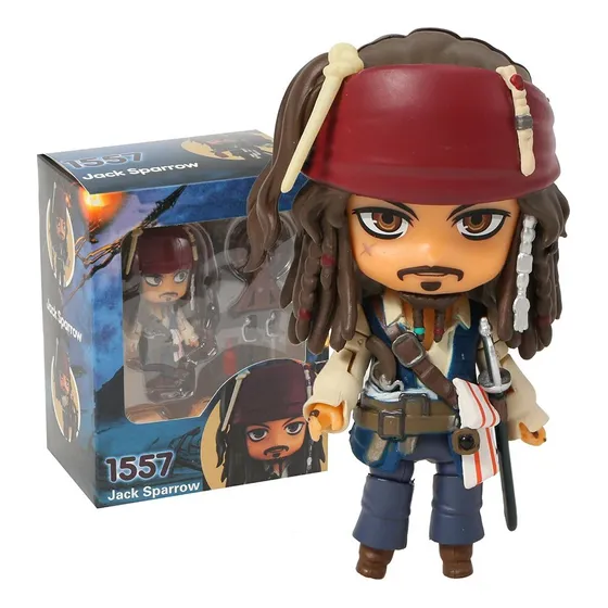 Boneco De Ação Jack Sparrow 1557 Piratas Do Caribe
