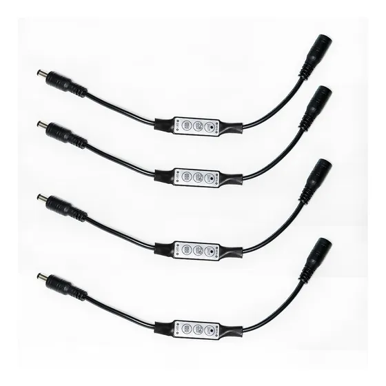 Módulo Controlador 12v Para Fita De Led (kit 4 Unidades)