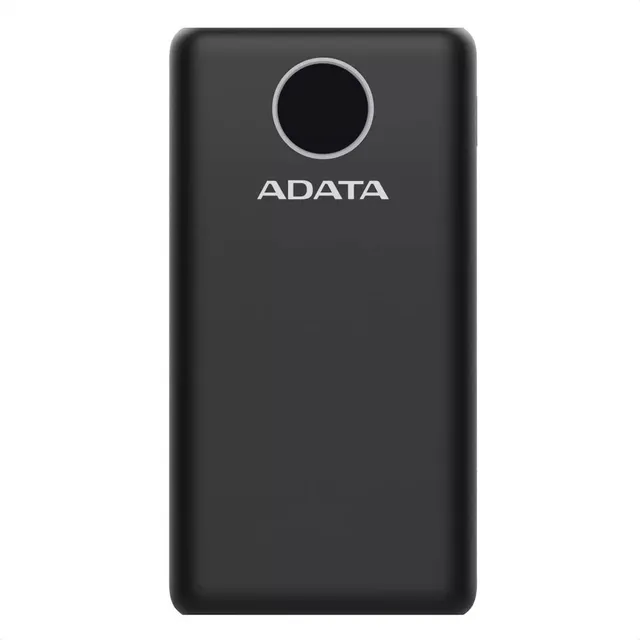 Adata P20000qcd Power Bank 20000mah Carga Rápida Qc/pd, Negr Color Negro