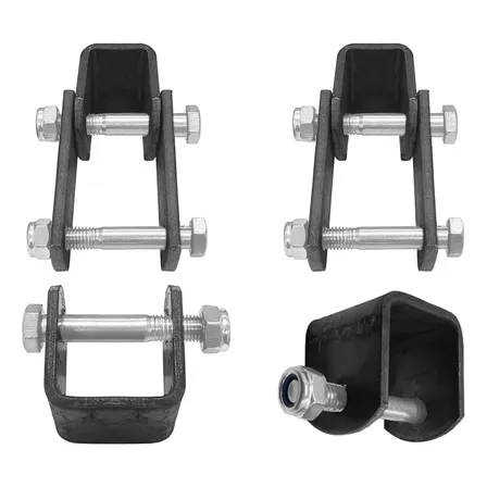 Jumelo Carretinha Reboque Com Mola 45mm Kit Reforçado 1500kg