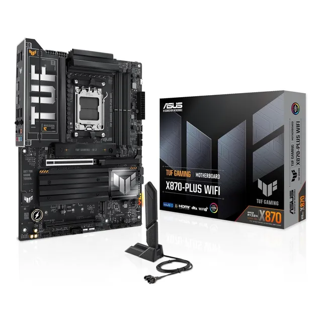 Asus Tuf Gaming X870-plus Wifi Amd Am5 X870 Atx Motor De Pla