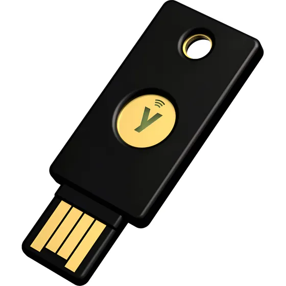 Chave de acesso à chave de segurança Yubikey Nfc Usb Fido2 U2f