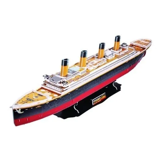 Titanic Grande Rompecabezas 3d Kelvin Por Cubicfun