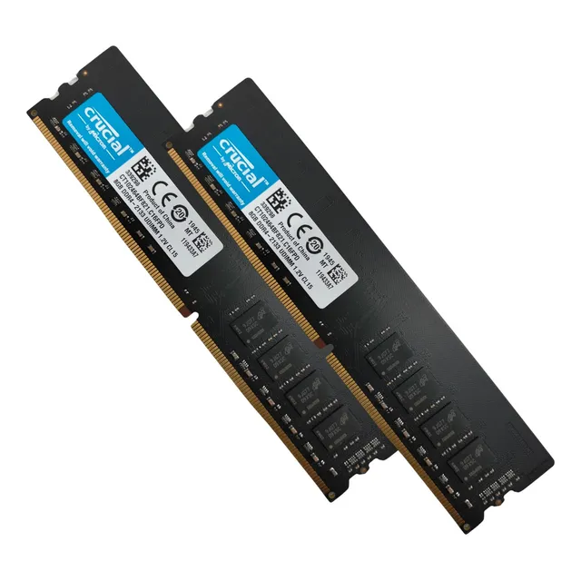 Kit Dual Channel Memoria Ram Ddr4 16gb (2x8) 2133mz Crucial