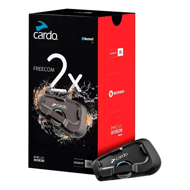 Intercomunicador Cardo Freecom 2x para casco unitario