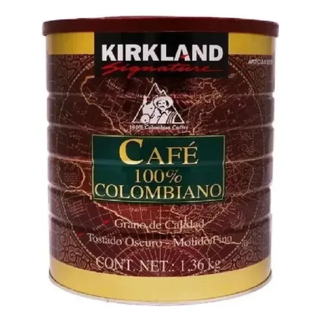 1.36 Kg Café Colombiano Molido Kirkland Msi