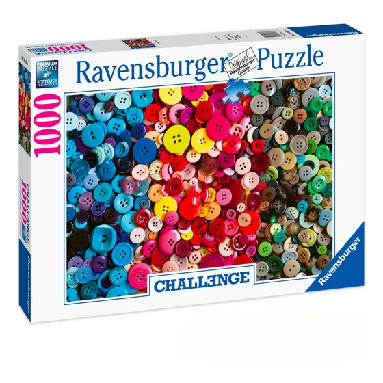 Rompecabezas 1000 Piezas Reto De Botones Ravensburger