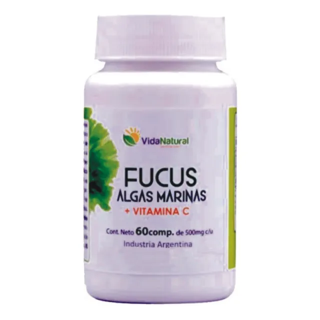Fucus (algas Marinas) Adelgazante Natural Reduce Grasas Comp