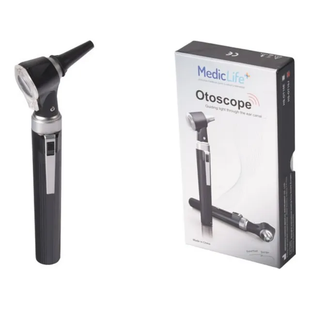 Otoscopio Luz Led Fibra Óptica Para Oído Garantizado