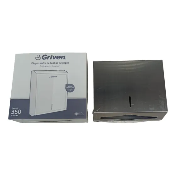 Dispensador Papel Servilleta Intercalado Acero Inoxidable
