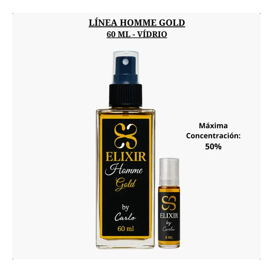 Perfume Loción Hombre 60ml 50%