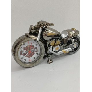 Relogio De Mesa Personalizado Moto Com Despertador Ref.007 Relogio De Mesa Personalizado Moto Com Despertador Ref.007