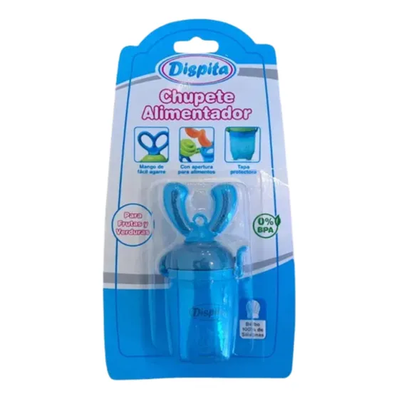 Chupete Alimentador De Silicona Frutas Verduras +6m Dispita.