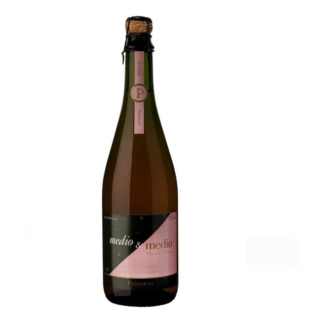 Vino Pizzorno Medio & Medio Rosado 750ml Febo