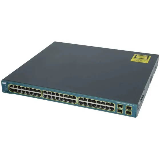 Switch 3560 Catalyst 10/100/1000 Cisco 48 Portas Gigabit Poe