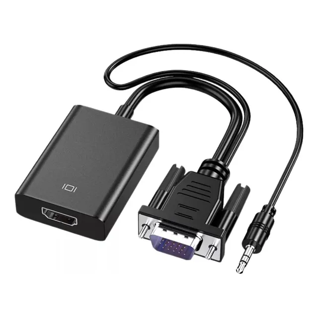 Convertidor Vga + Plug 3,5 Mm A Hdmi Steren 208-158
