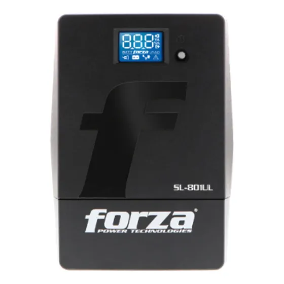 Ups Forza Inteligente 800va/480w, 6 Slds, Lcd (sl-801ul)