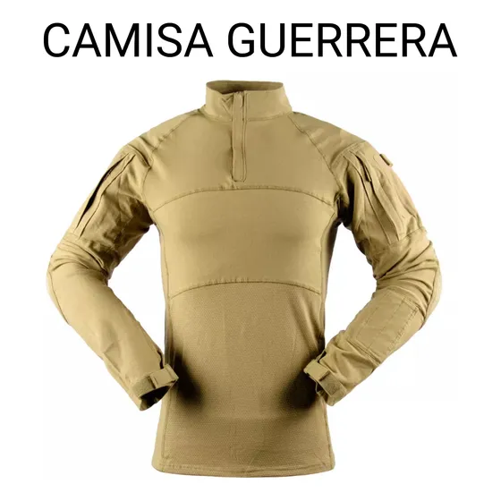 Camisa Guerrera Táctica Manga Larga