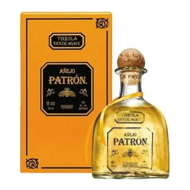 Tequila Mexicana Patrón Añejo 100% Agave 750ml + Factura