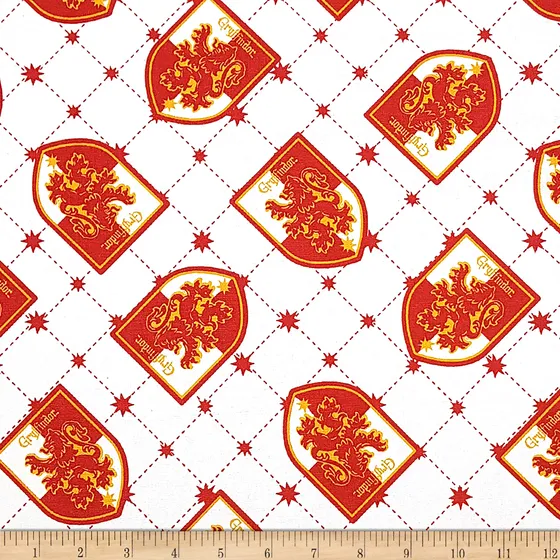 Mundo Magico Orgullo Casa Gryffindor Tela Blanca