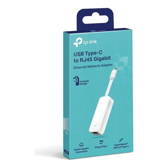 Adaptador Usb Tipo-c Para Lan Rj45 Gigabit Tp-link Ue300c