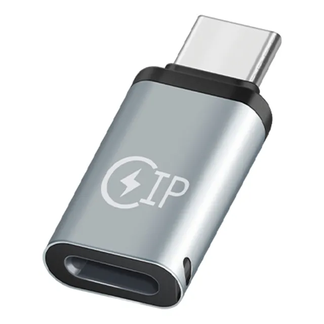 Adaptador Lightning A Tipo C Urban Balance Color Gris oscuro