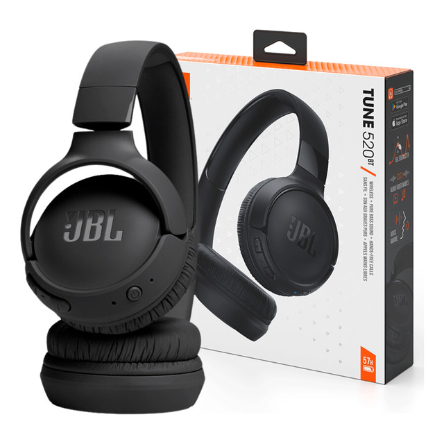 Headphone Fone De Ouvido Jbl Tune 520bt Sem Fio Bluetooth Headphone Fone De Ouvido Jbl Tune 520bt Sem Fio Bluetooth