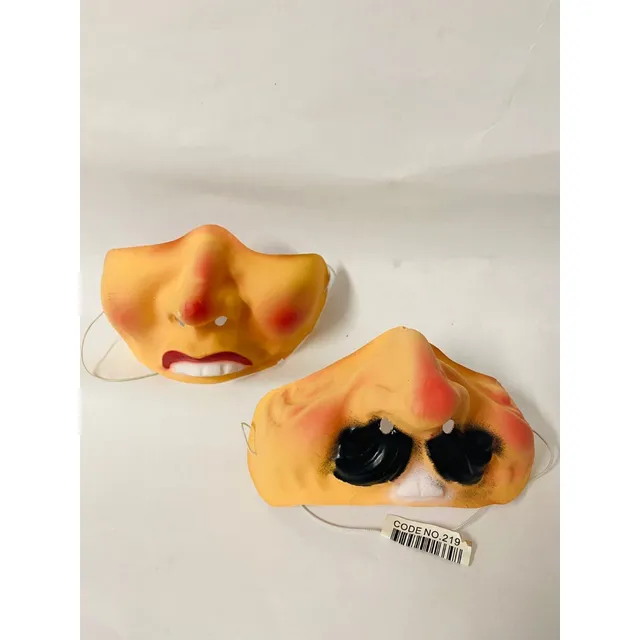 Mascara Careta Sonrisas Halloween Plastica Terror Cod 219