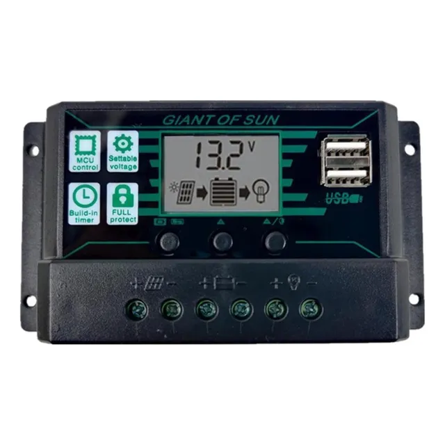 Regulador De Batería Del Panel Solar 20-60a Mppt 30a