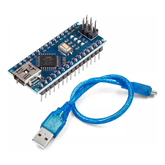 Placa Nano Smd Compatible Con Ide Arduino Tecneu + Cable Usb