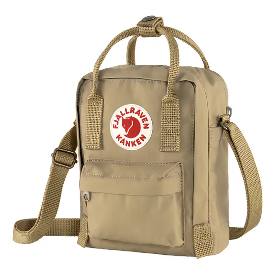 Crossbody Fjallraven Kanken Sling Clay Unisex Color Marrón