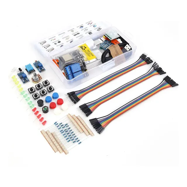Kit De Componentes Electrónicos Con Tarjeta Esp32