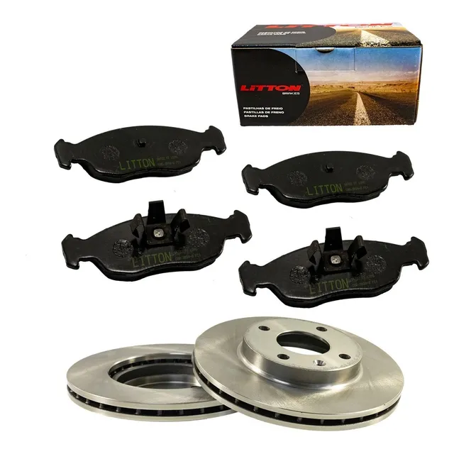 Kit Discos Y Pastillas Gm Corsa 2009-2018 1.4 Delantero