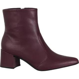Bota Feminina Bico Fino Cano Curto Salto ClĂĄssica Elegante Bota Feminina Bico Fino Cano Curto Salto ClĂĄssica Elegante