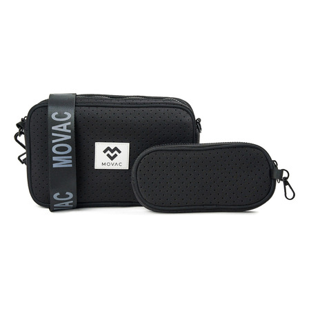 Cartera Bandolera Mv Movac Summer Neopreno Mujer Acabado De Los Herrajes Níquel Color Negro Correa De Hombro Negro Diseño De La Tela Liso Cartera Bandolera Mv Movac Summer Neopreno Mujer Acabado De Los Herrajes Níquel Color Negro Correa De Hombro Negro Diseño De La Tela Liso