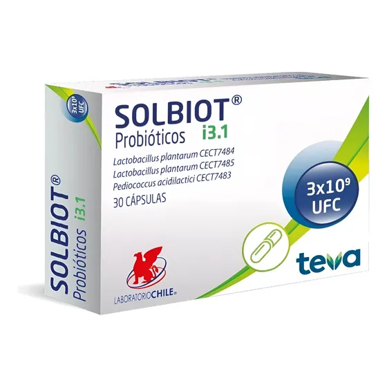 Solbiot X 30 Capsulas (probióticos Transito Intestinal)