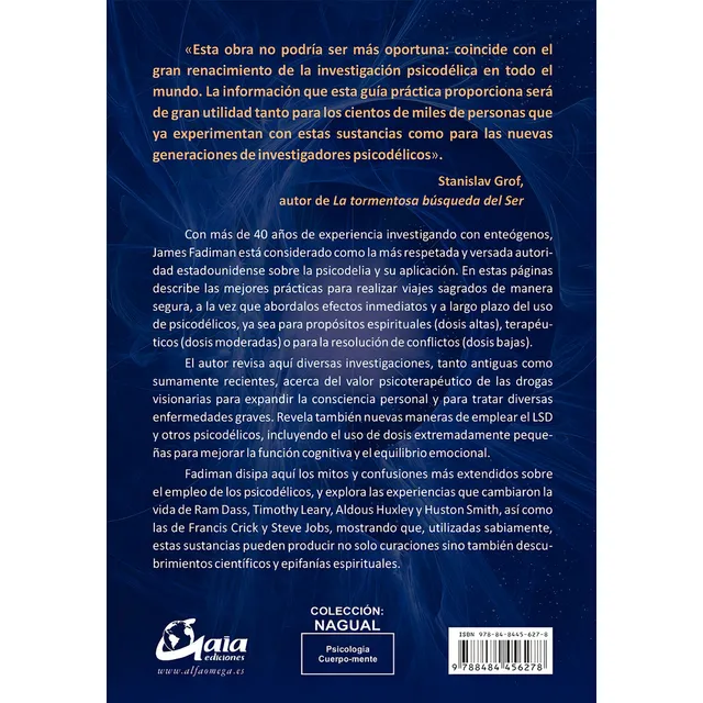 Guia Del Explorador Psicodelico - Fadiman James